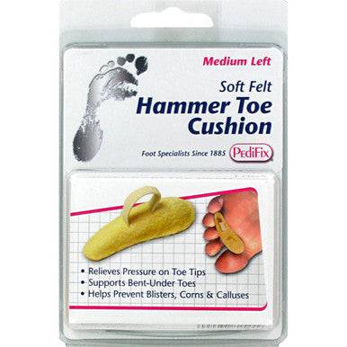 Card Health Cares PediFix Hammer Toe Cushion Medium Left 1 Count - YesWellness.com