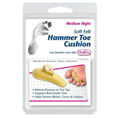 Card Health Cares PediFix Hammer Toe Cushion Medium Right 1 Count - YesWellness.com