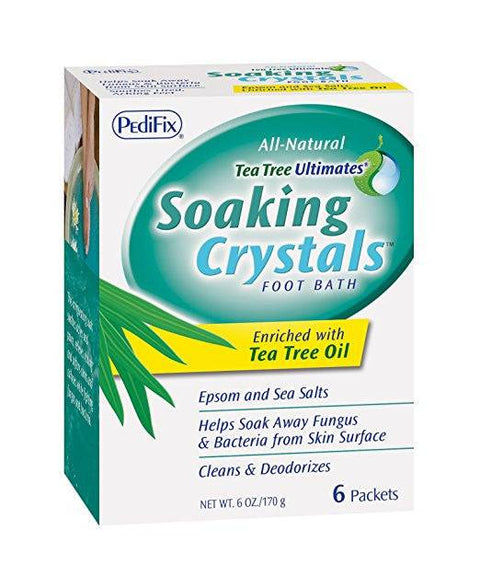 Card Health Cares PediFix Tea Tree Ultimates Soaking Crystals 6 packets - YesWellness.com