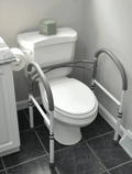 Carex Bathroom Safety Rail - YesWellness.com