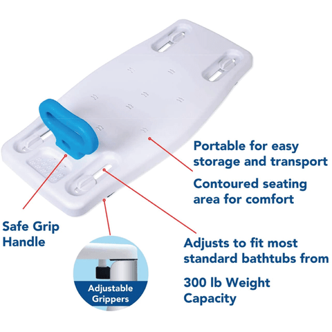 Carex Portable Shower Bench - Main Image
