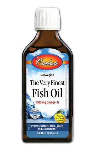 Carlson Norwegian Very Finest Fish Oil - YesWellness.com
