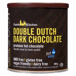 Castle Kitchen Hot Chocolate Double Dutch Dark Chocolate 400 grams - YesWellness.com