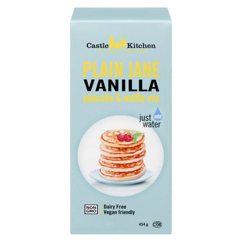 Castle Kitchen Plain Jane Vanilla Pancake and Waffle Mix 454 Grams - YesWellness.com