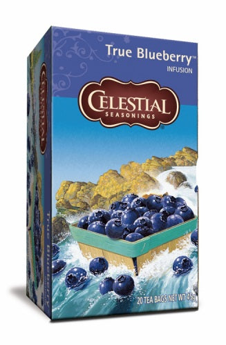 Celestial Seasonings Herbal Tea True Blueberry 20 Tea Bags