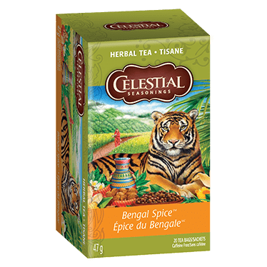 Celestial Seasonings Herbal Tea Bengal Spice 20 Tea Bags - YesWellness.com