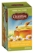 Celestial Seasonings Herbal Tea Honey Vanilla Chamomile 20 Tea Bags - YesWellness.com
