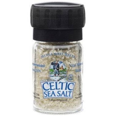 Celtic Sea Salt Light Grey Celtic Mini Grinder 51 grams - YesWellness.com