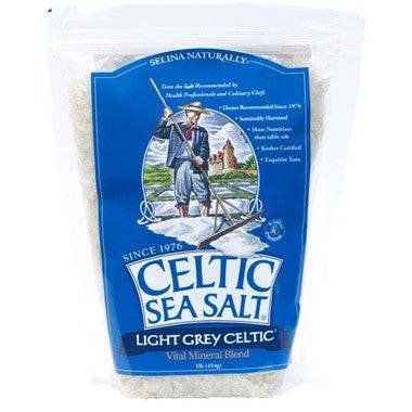 Celtic Sea Salt Light Grey Celtic Resealable Bag - YesWellness.com