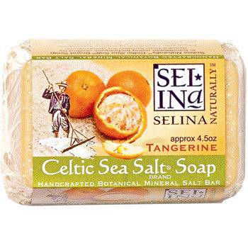 Celtic Sea Salt Soap Tangerine 1 Bar - YesWellness.com