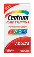 Centrum Forte Essentials Adults Complete Multivitamins and Supplement Tablets - YesWellness.com