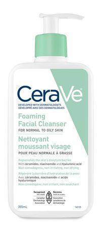 CeraVe Foaming Facial Cleanser 355 ml - YesWellness.com