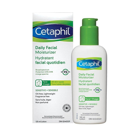 Cetaphil Daily Facial Moisturizer SPF 15 120 ml - YesWellness.com