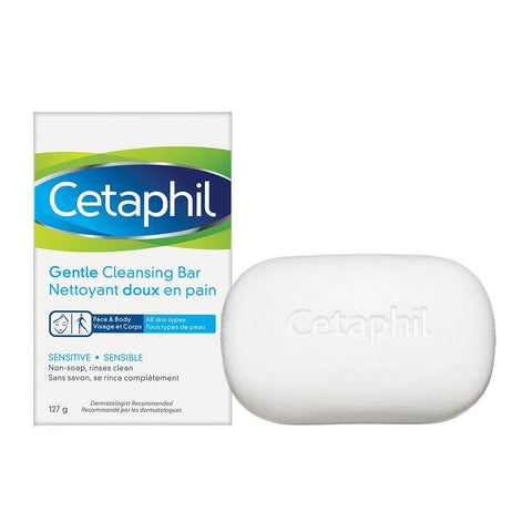 Cetaphil Gentle Cleansing Bar 127 grams - YesWellness.com