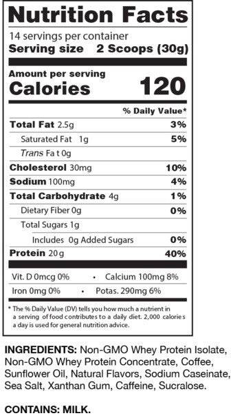 Chike Nutrition High Protein Ice Coffee Bag Cinnamon 420g - YesWellness.com