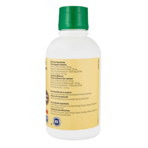 ChildLife Essentials Liquid Calcium with Magnesium - Natural Orange Flavour 473mL - YesWellness.com