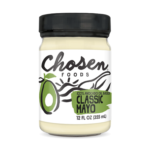 Chosen Foods Classic Mayonnaise 100% Avocado Oil Based 355mL - YesWellness.com