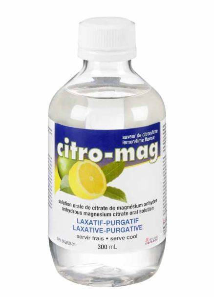 Expires December 2025 Clearance Citro-Mag Lemon/Lime Laxative-Purgative 300mL