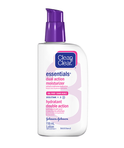 Expires March 2026 Clearance Clean & Clear Essentials Dual Action Moisturizer 118 mL
