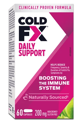Expires February 2026 Clearance Cold FX Daily Support Boosting The Immune System 200mg 60 Capsules