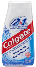 Colgate 2 in 1 Toothpaste and Mouthwash Whitening 100 ml - YesWellness.com
