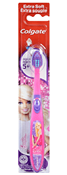 Colgate Kids Barbie Toothbrush 1 Count - YesWellness.com