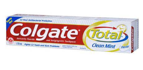 Colgate Total Clean Mint Toothpaste 170 mL - YesWellness.com
