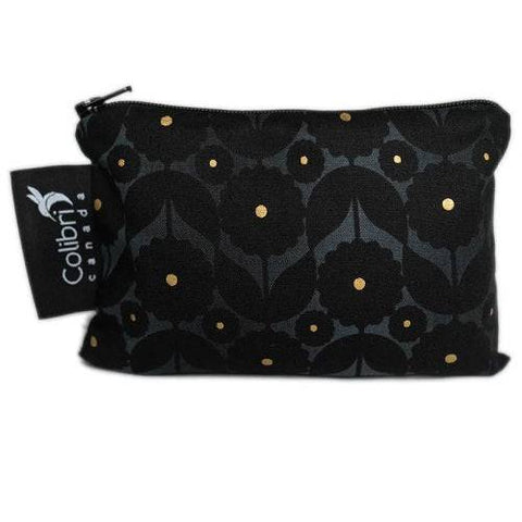 Colibri Reusable Snack Bag Midnight Flower Small - YesWellness.com