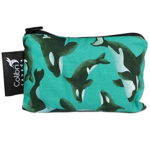 Colibri Reusable Snack Bag Orca - YesWellness.com