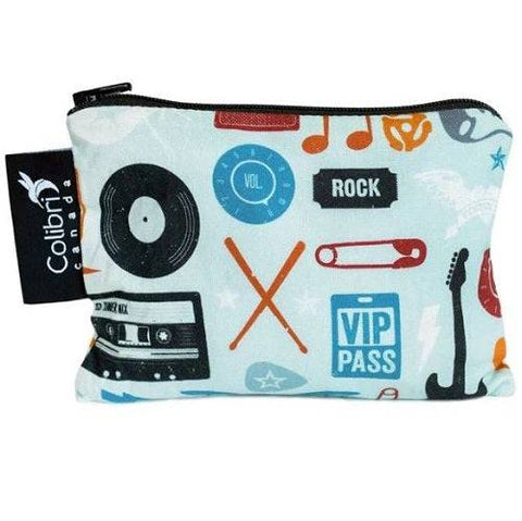Colibri Reusable Snack Bag Rock and Roll - YesWellness.com