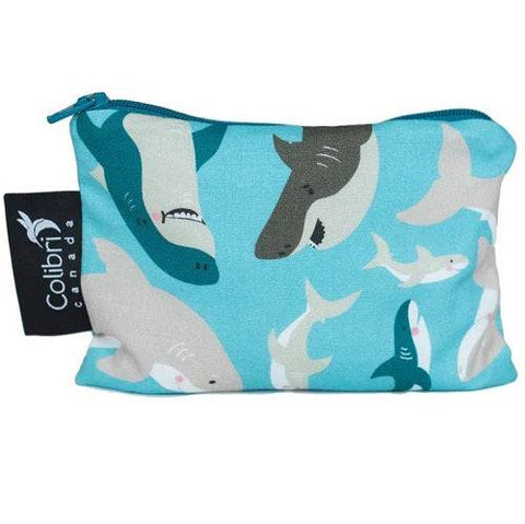 Colibri Reusable Snack Bag Sharks - YesWellness.com