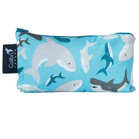Colibri Reusable Snack Bag Sharks - YesWellness.com
