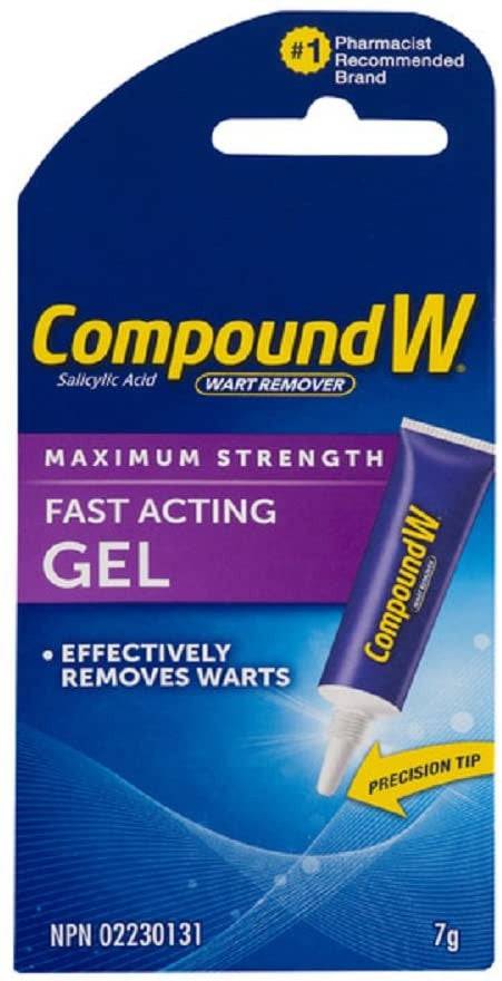 Compound W Application Compound W Maximum Strength Fast Acting Gel 7 ml
