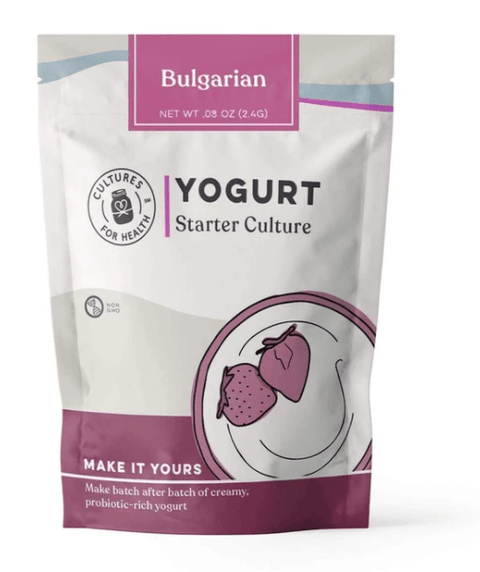 Cultures For Health Bulgarian Yogurt Starter Culture - 1.6g - YesWellness.com
