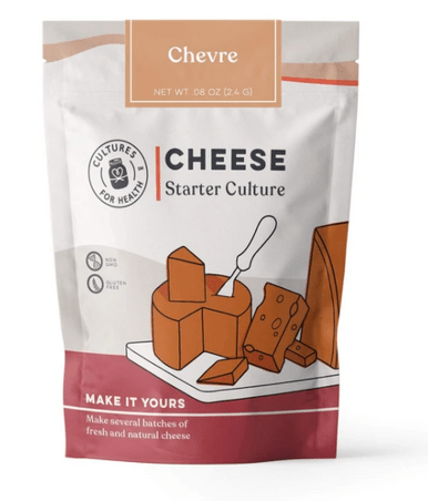 Cultures For Health Chevre Cheese Starter Culture - 2.4g - YesWellness.com