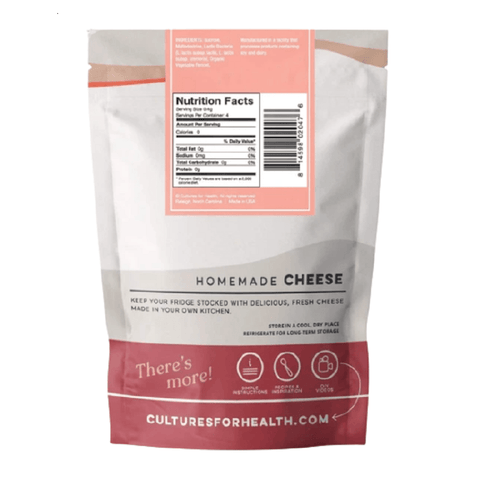 Cultures For Health Cream Cheese Cheese Starter Culture - 1.6g - YesWellness.com