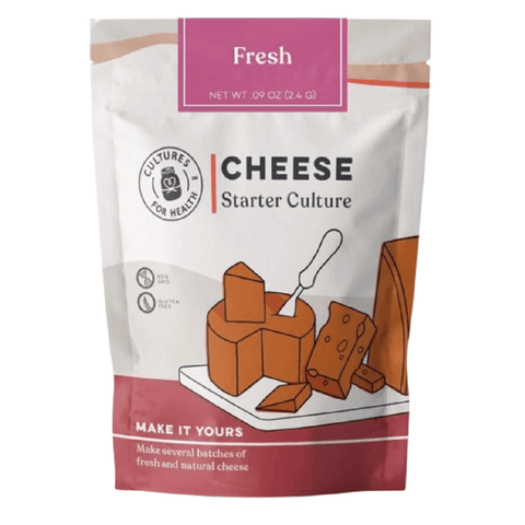 Cultures For Health Fresh Cheese Starter Culture - 2.4g - YesWellness.com