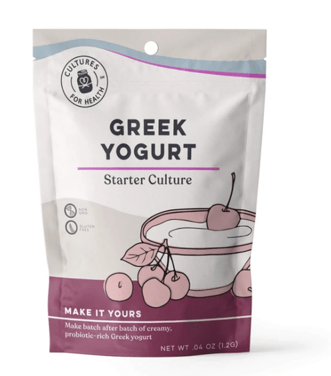 Cultures For Health Greek Yogurt Starter Culture - 1.2g - YesWellness.com