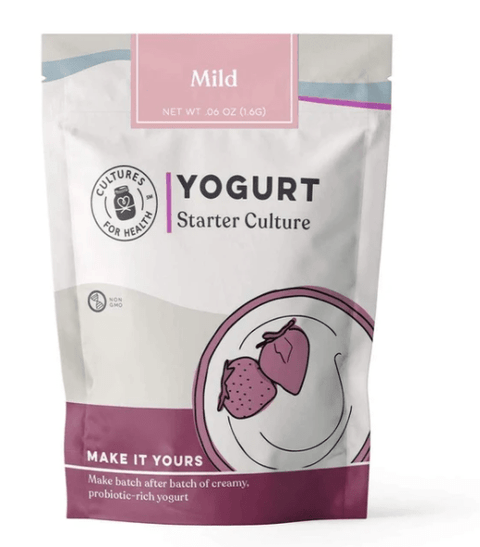 Cultures For Health Mild Flavor Yogurt Starter Culture - 1.6g - YesWellness.com