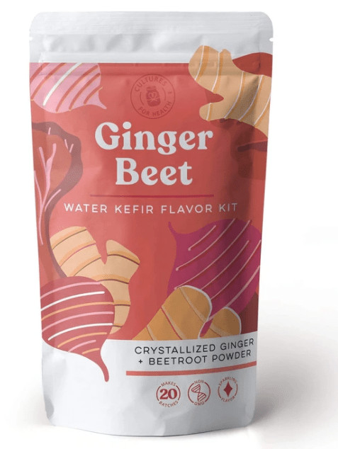 Cultures For Health Super Ginger Beet Water Kefir Flavor Kit - YesWellness.com