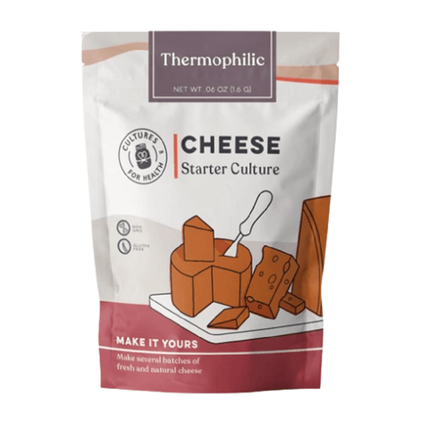 Cultures For Health Thermophilic Cheese Starter Culture - 1.6g - YesWellness.com