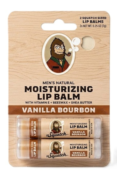 Dr. Squatch Moisturizing Lip Balm 2 Pack