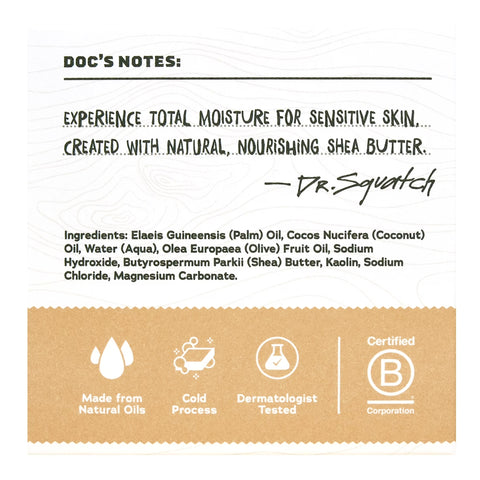 Dr. Squatch Total Moisture Bar Soap 141g