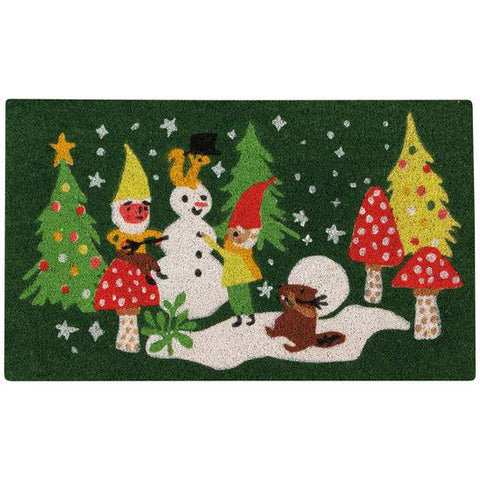 Danica Jubilee Gnome For The Holidays Coir Fibre Doormat - YesWellness.com