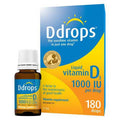 Ddrops Liquid Vitamin D3 1000 IU 180 Drops 5 ml - YesWellness.com