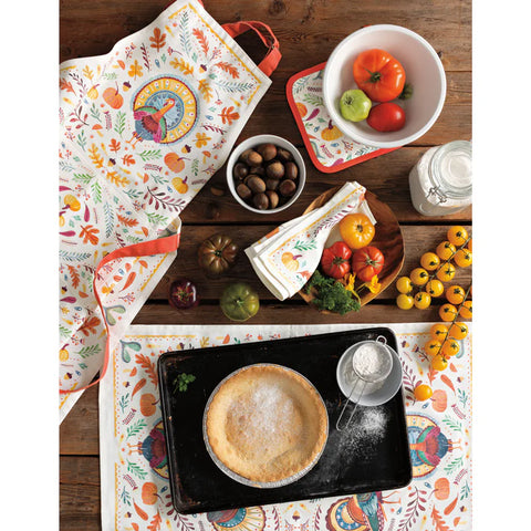 Now Designs by Danica Autumn Plenty Thanksgiving Chef Apron
