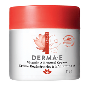 Derma E  Vitamin A Renewal Cream 113g - YesWellness.com