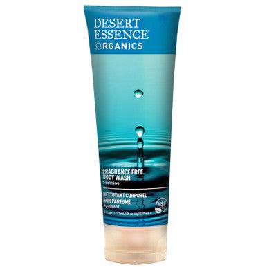 Desert Essence Fragrance Free Body Wash 237 ml - YesWellness.com