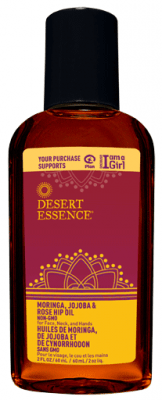 Desert Essence Moringa Jojoba & Rose Hip Oil 60 ml - YesWellness.com