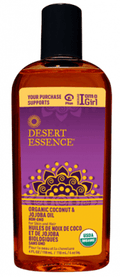Desert Essence Organic Coconut & Jojoba Oil 118 ml - YesWellness.com